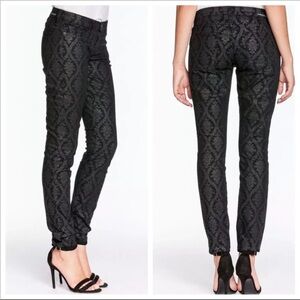 Current/Elliott Black The Ankle Brocade Size 26